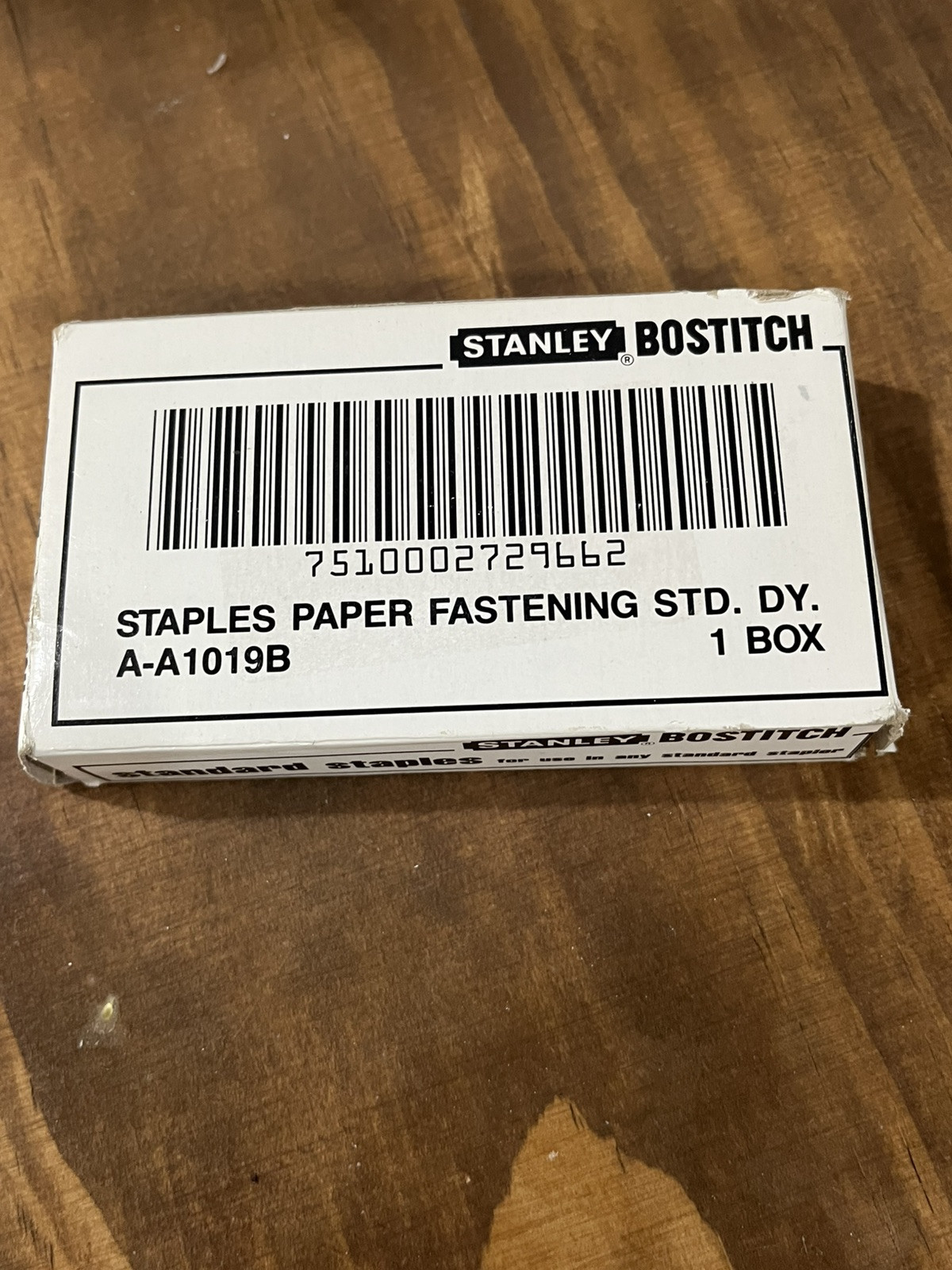 Box of 5000 Stanley Bostitch Chisel Point Staples cat no: SBSGOVT A-A-1019B