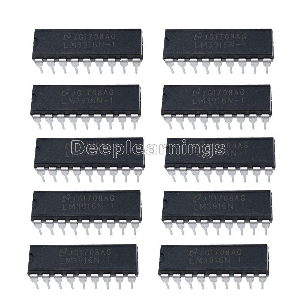 10PCS Original LM3916N-1 LM3916N-1/NOPB LED Display Driver IC NSC DIP-18