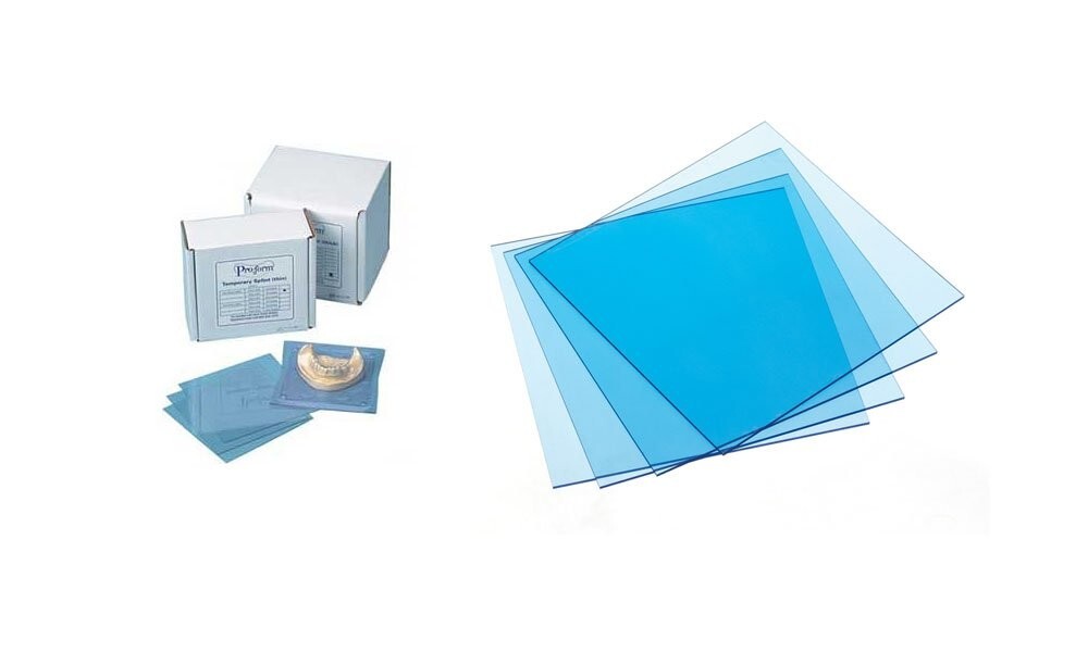 Keystone ProForm - .040" Splint Material, 5" x 5" 50/Bx Clear Color #9614830