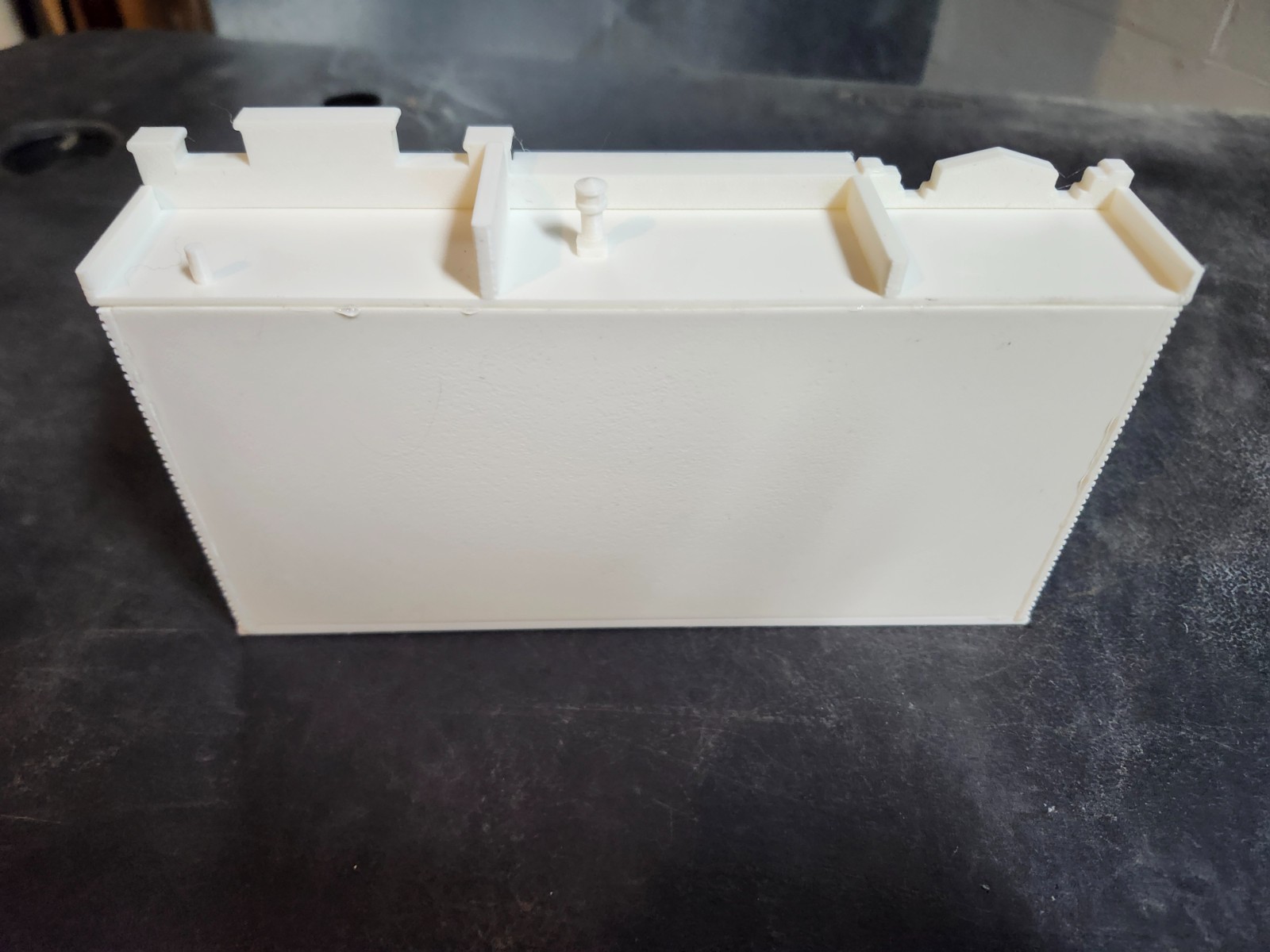 3D Printed Main Street #1 Background Flat Building Set. HO Scale
