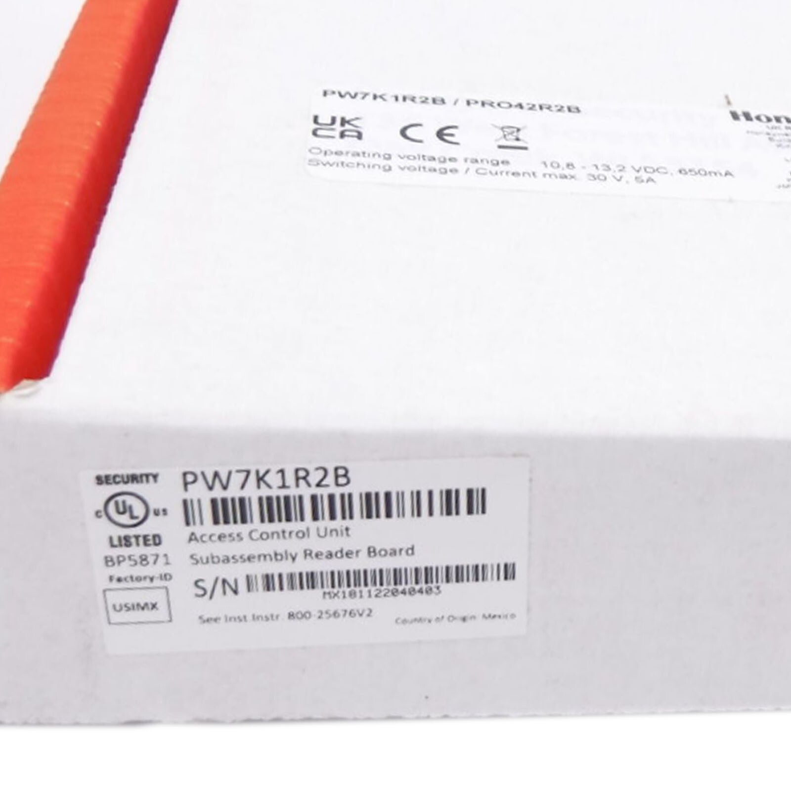 Honeywell ProWatch PW7K1R2B PW-7000 Series Dual Reader Module -replacing