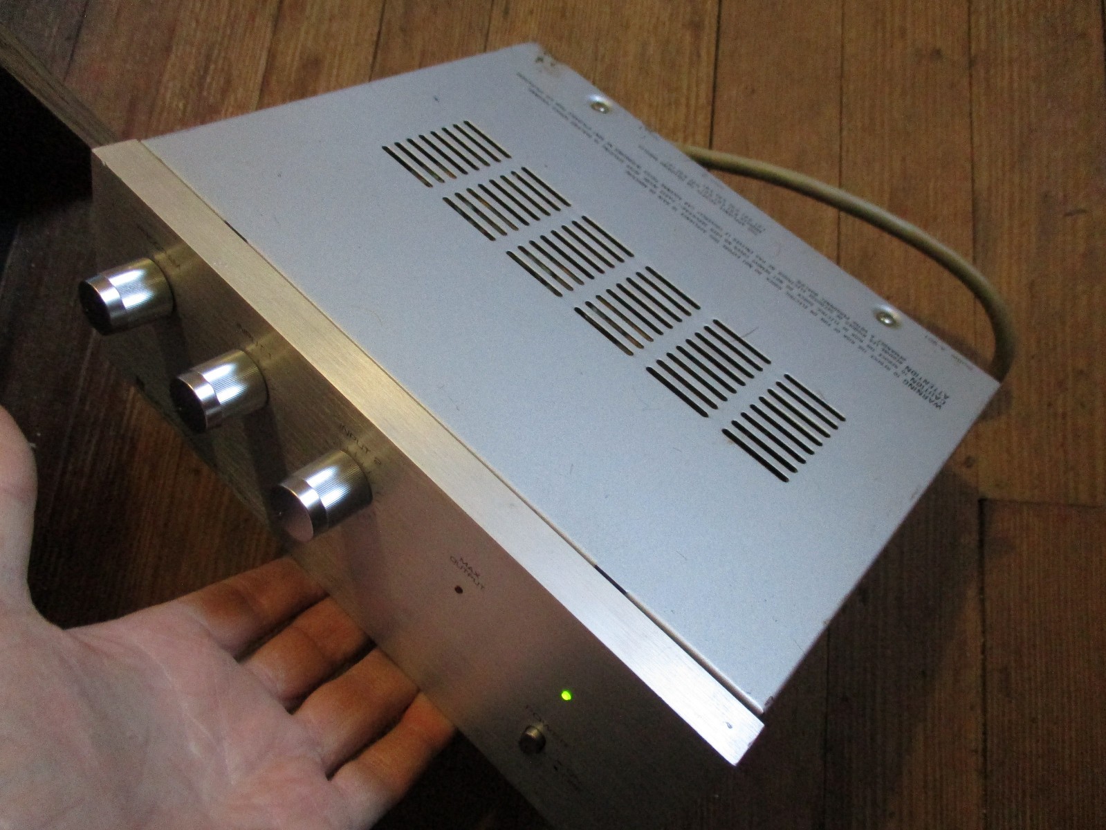 TOA A-901A 3-Channel Mixer Power Amplifier 10 Watts RMS Very Nice!