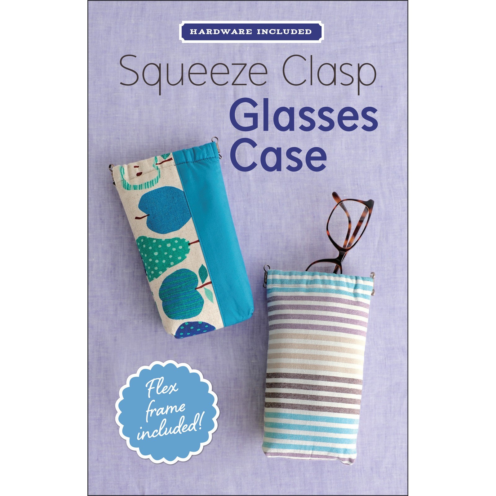 ZAKKA WORKSHOP "SQUEEZE CLASP GLASSES CASE" KIT includes Hardware