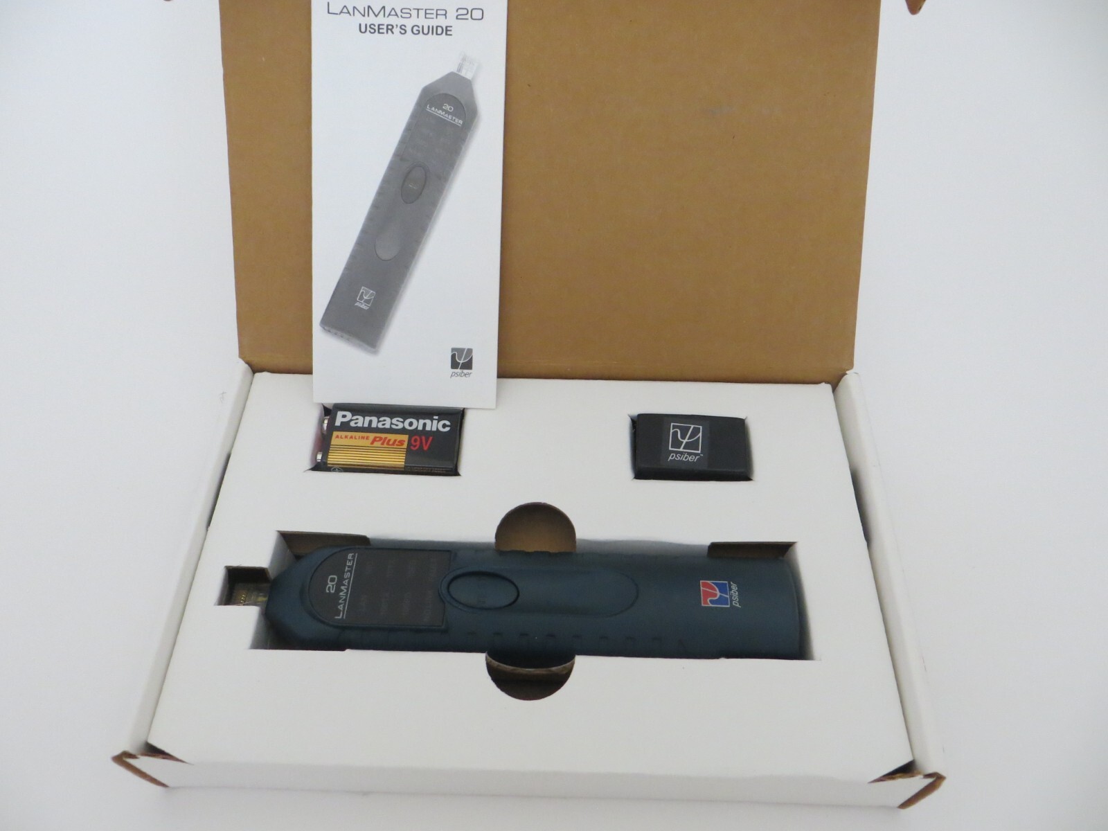 Psiber LM20 LanMaster 20 Link Tester for Verifying LAN Operation