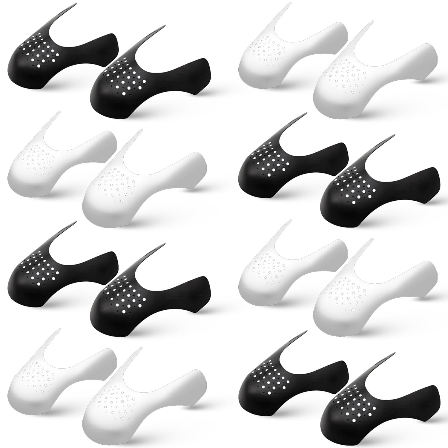 8 pairs Shoe Toe Crease Protector for Sneaker, AntiWrinkle Shoes Crease Prote...