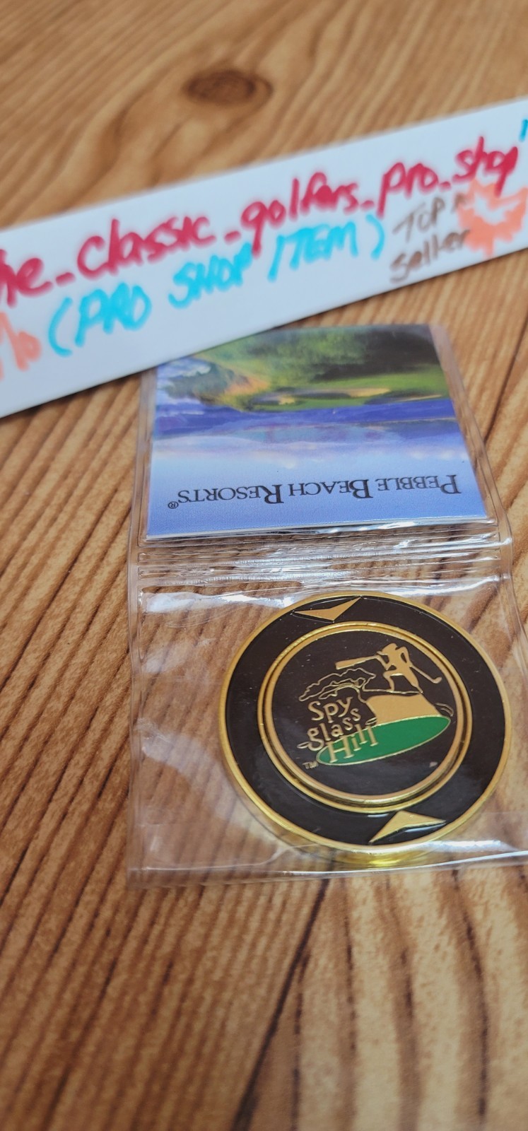 Spyglass Hill Golf Course MAGNACOIN and Ball Marker FREE SHIPPING w/Buy It Now!
