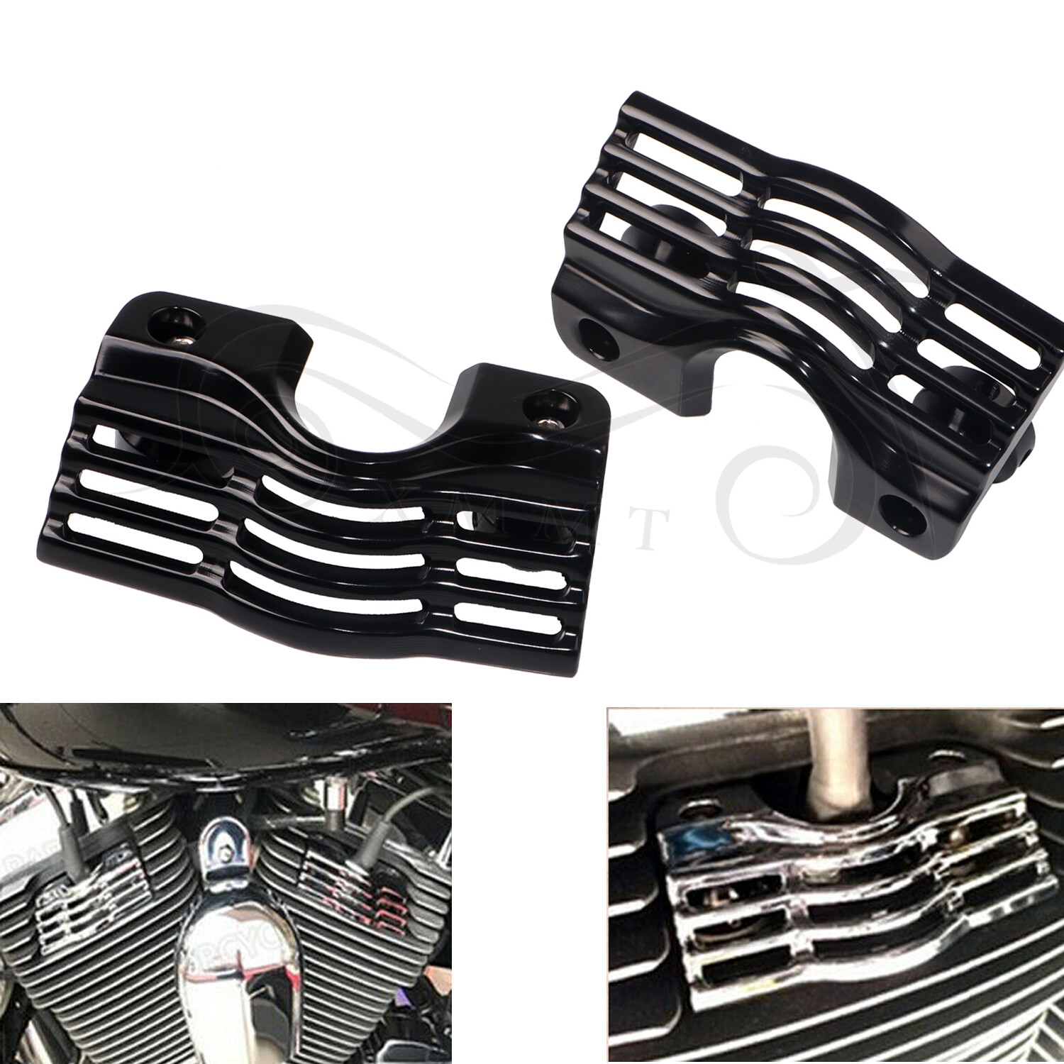 Slotted Head Bolt Spark Plug Cover For Harley Electra Glide Classic EFI FLHTCI