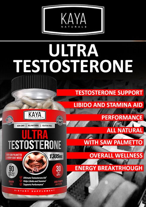 (2 Pack) Ultra Testosterone 90Ct, Muscle & Testosterone Support, Bodybuilding