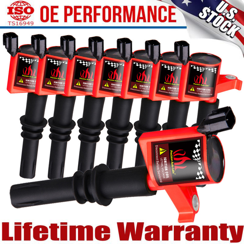 2004 2005 2006 2007 2008 F150 IGNITION COIL 8 Pack For FORD F-150 4.6L 5.4L V8