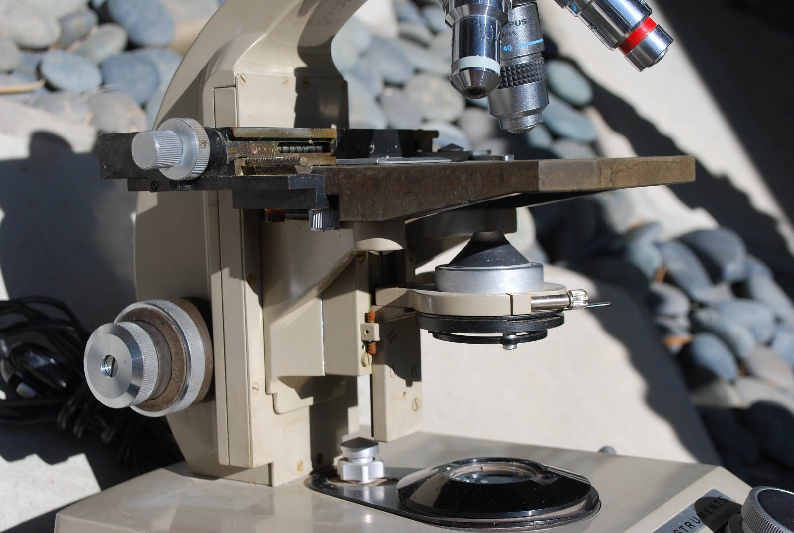 Vintage Vickers Instruments Binocular Microscope