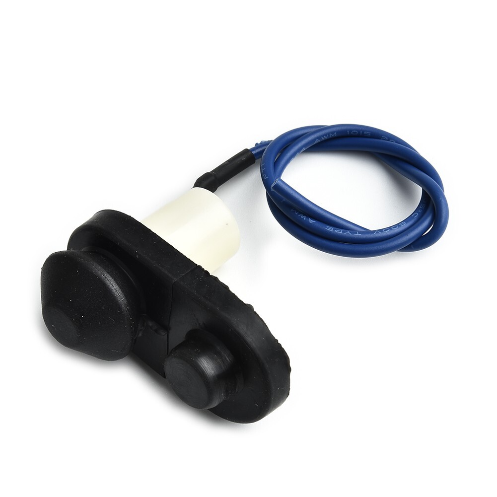 4 Pcs Set Black Car Interior Door Courtesy Light Lamp Switch Button