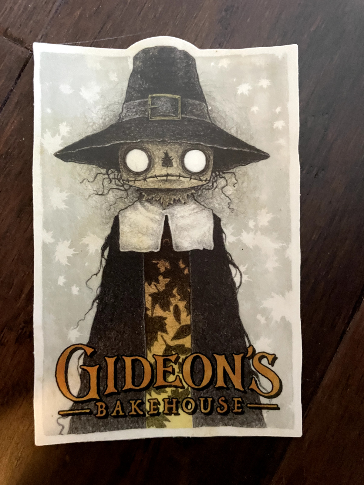 Gideon's Bakehouse Samuel the Scarecrow Sticker