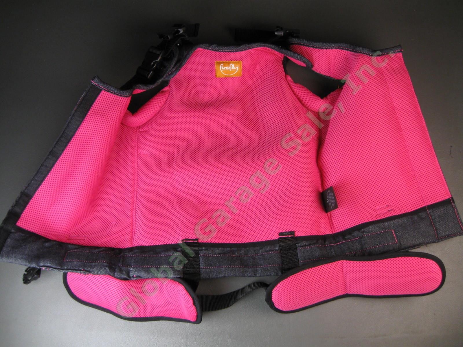 Firefly Upsee Upright Large Pink Denim Child Mobility Harness Support Vest ONLY
