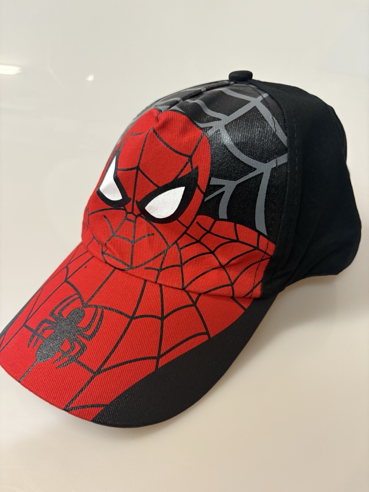 Marvel Spiderman Child Baseball Cap Ages 2-8 Strap BRAND NEW