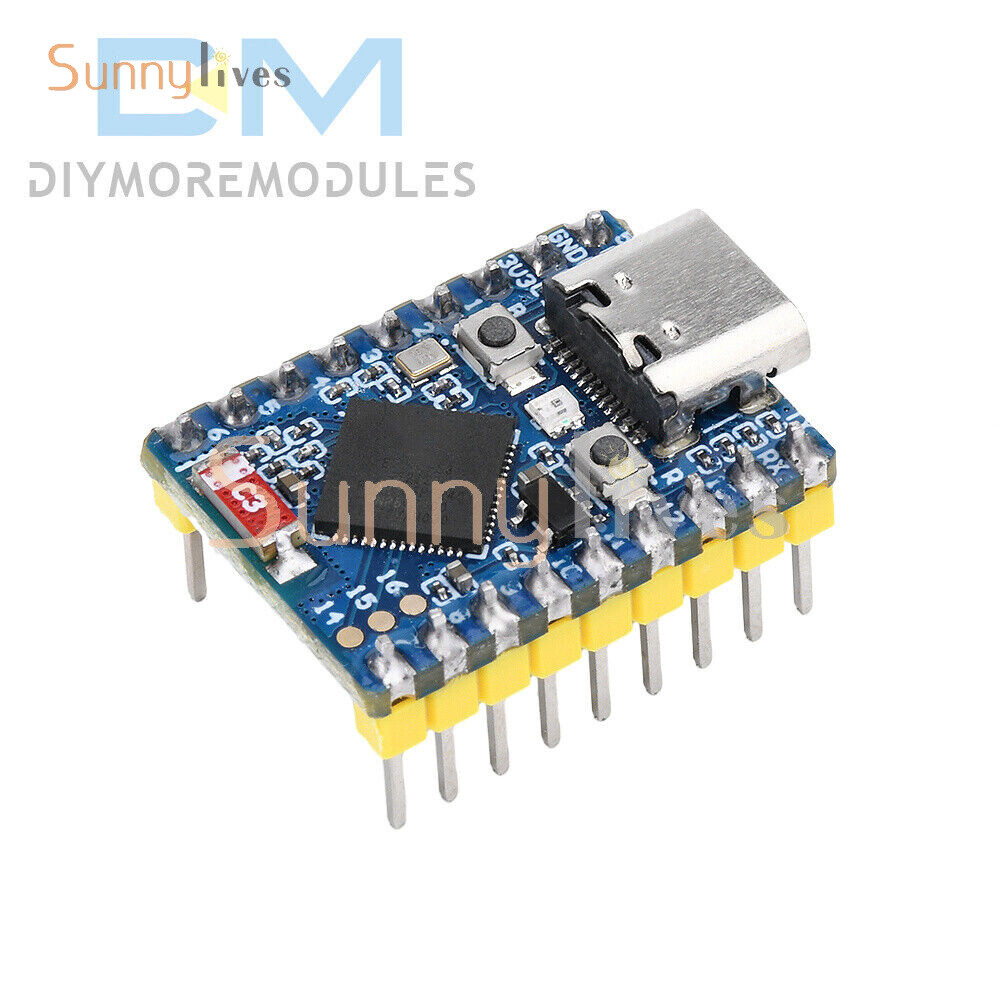 ESP32-S3 Mini WIFI Bluetooth Development Board Dual Core FH4R2 Module Type-C DIY
