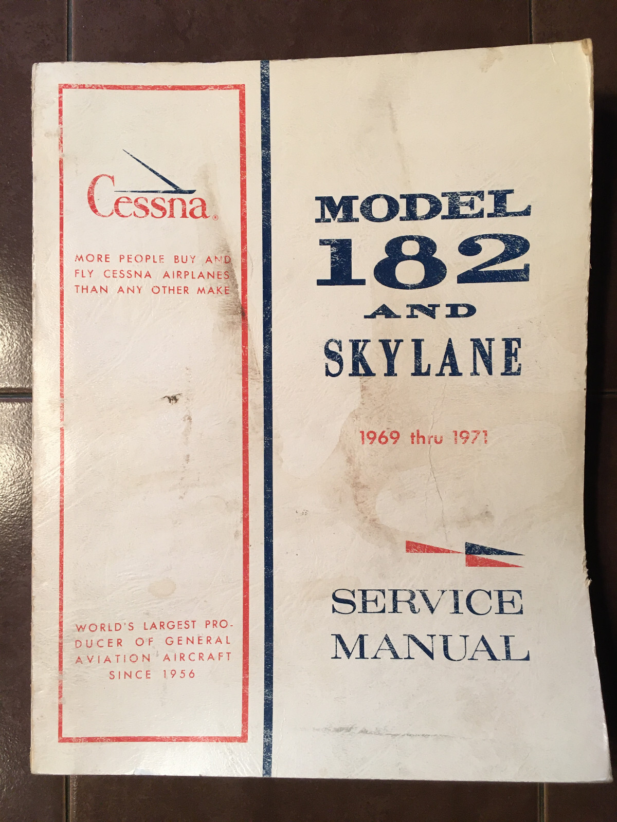 1969-1971 Cessna 182M, 182N, A182M, A182N Skylane Service Manual
