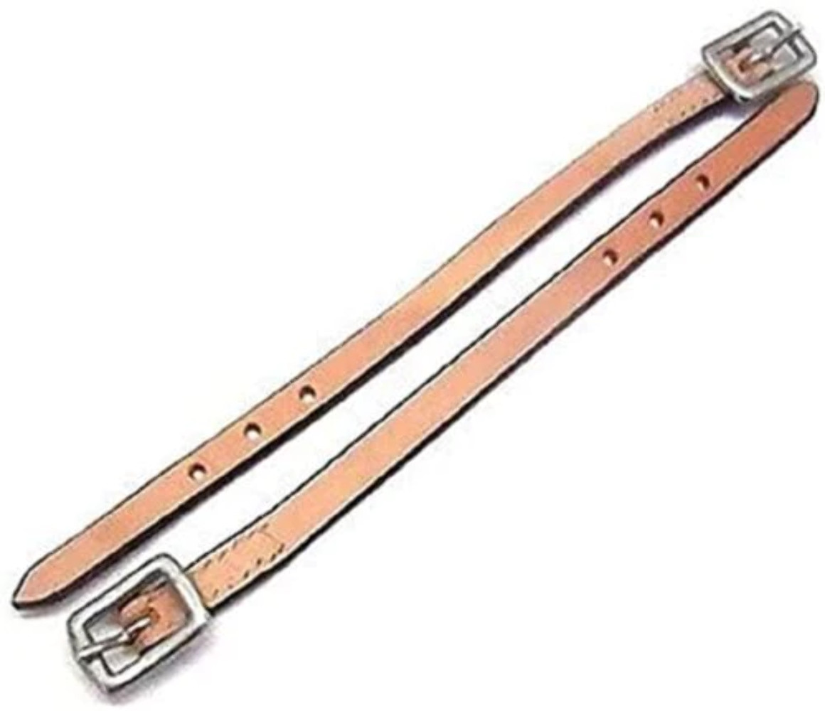 New! Pair of Adjustable LIGHT OIL LEATHER HOBBLE STRAPS 12" long by 1/2: wide