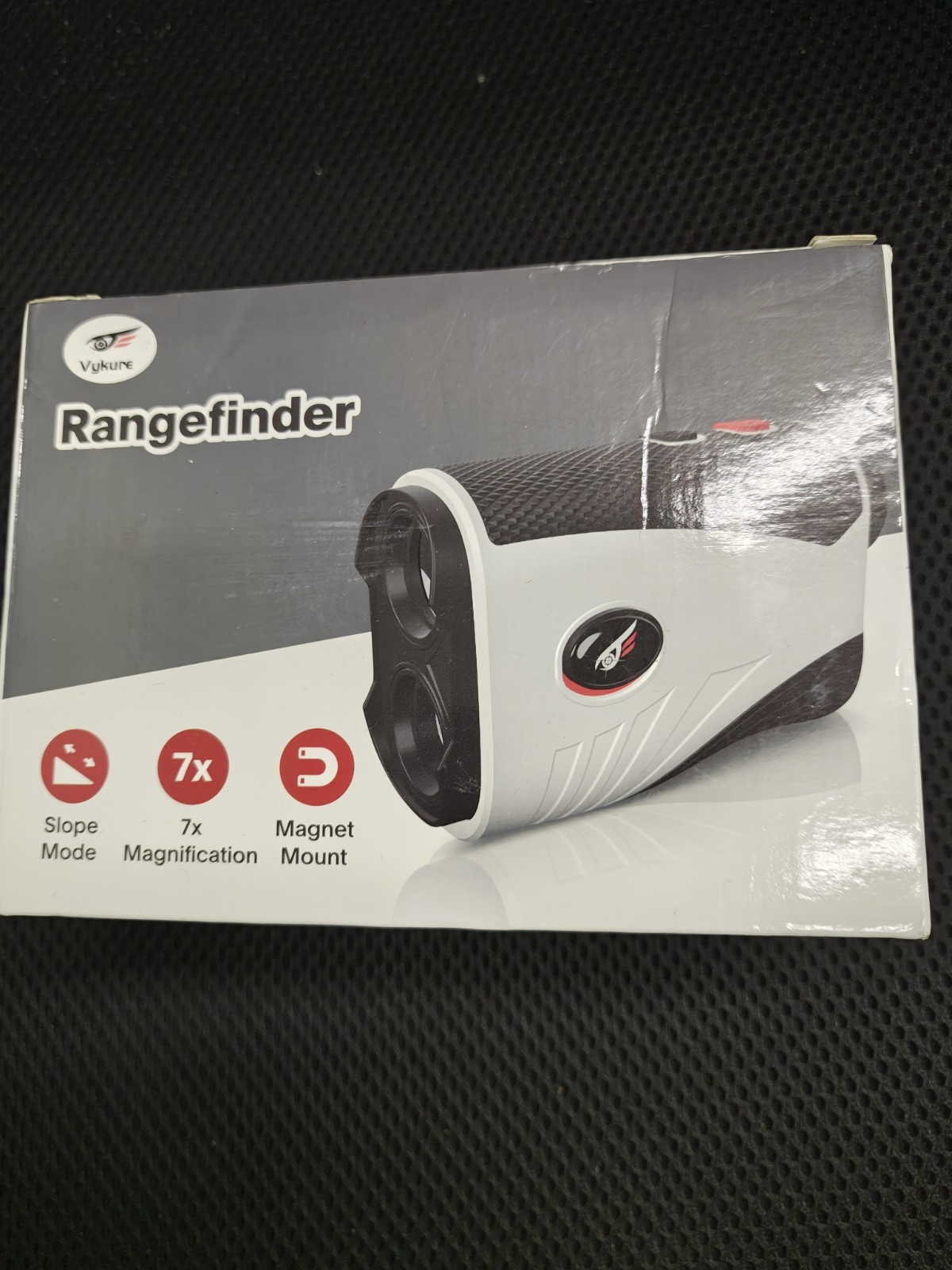 Vukure Rangefinder Slope Mode 7x Magnification Magnet Mount Golf Laser