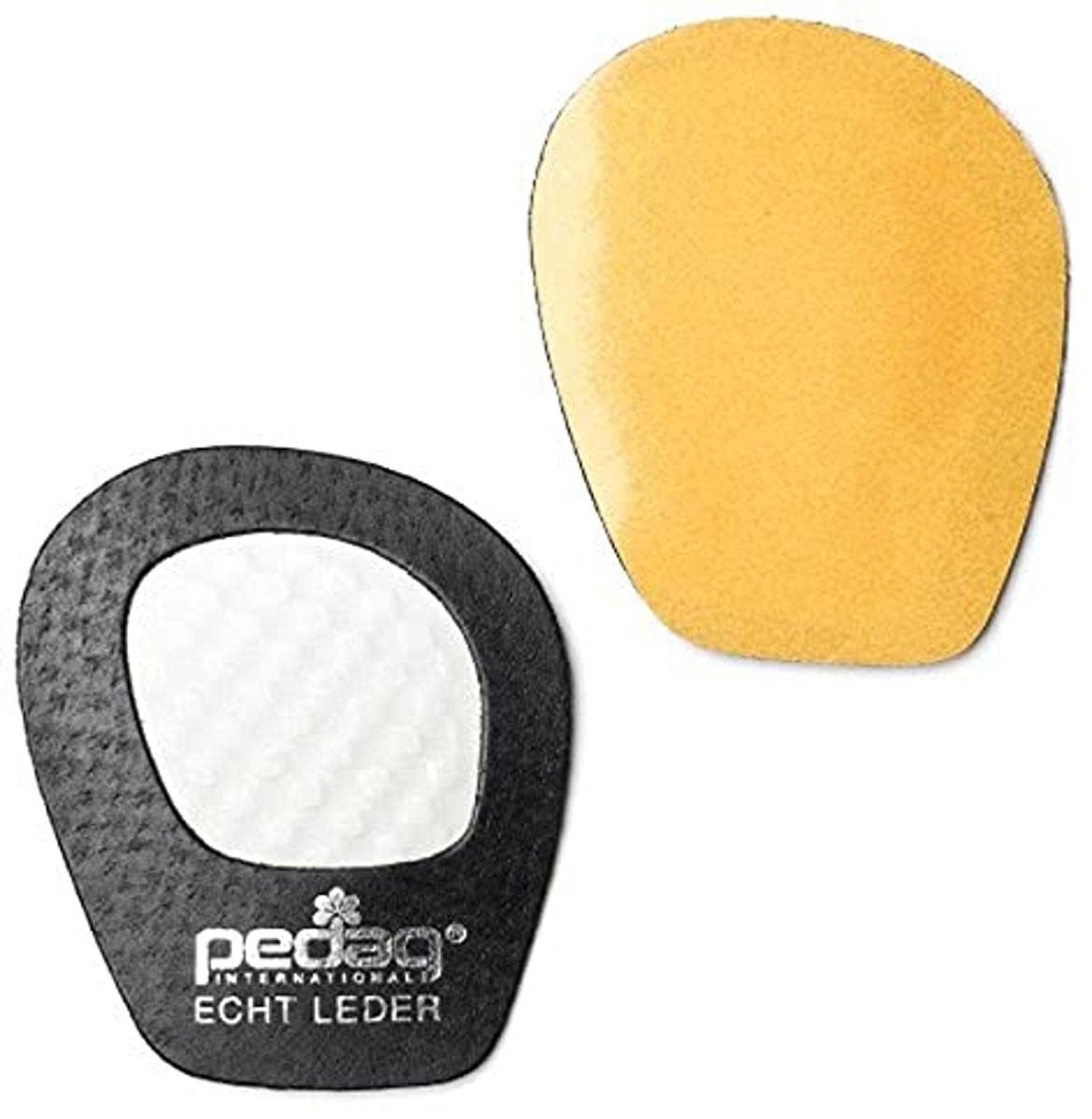 Pedag 2832 Girl Self Adhesive Forefoot Grip for Pumps and Sandals, Black Leat...