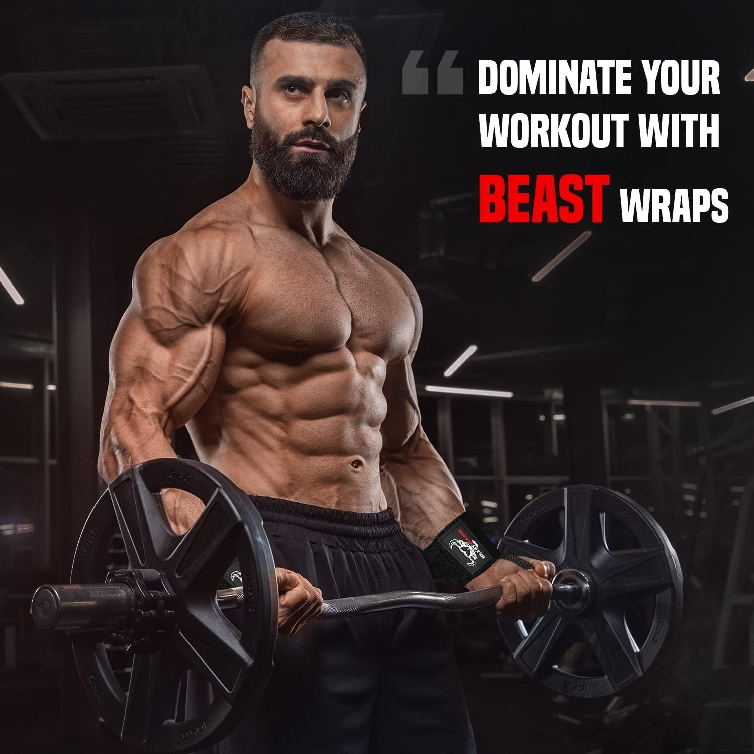 Multifunctional Wrist Support Straps - Ideal for Bodybuilding & Cross-training