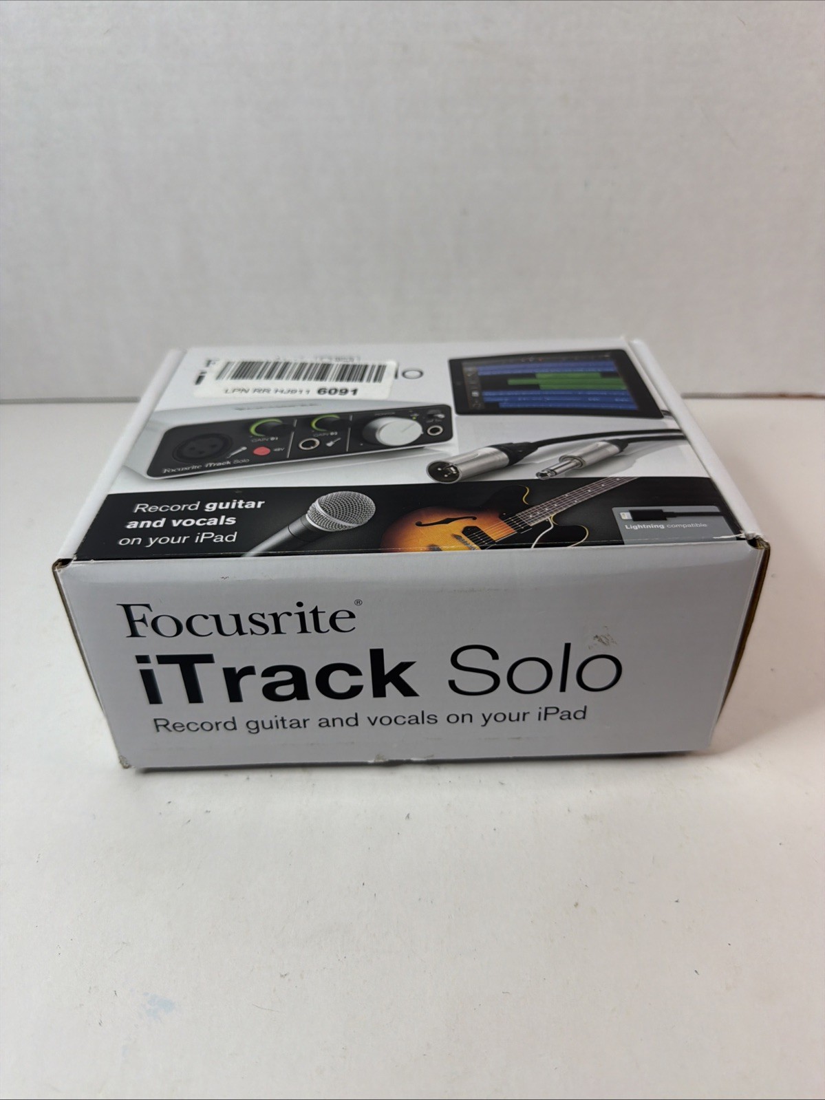 Focusrite iTrack Solo Lightning & USB Compatible Audio Interface 3 Port