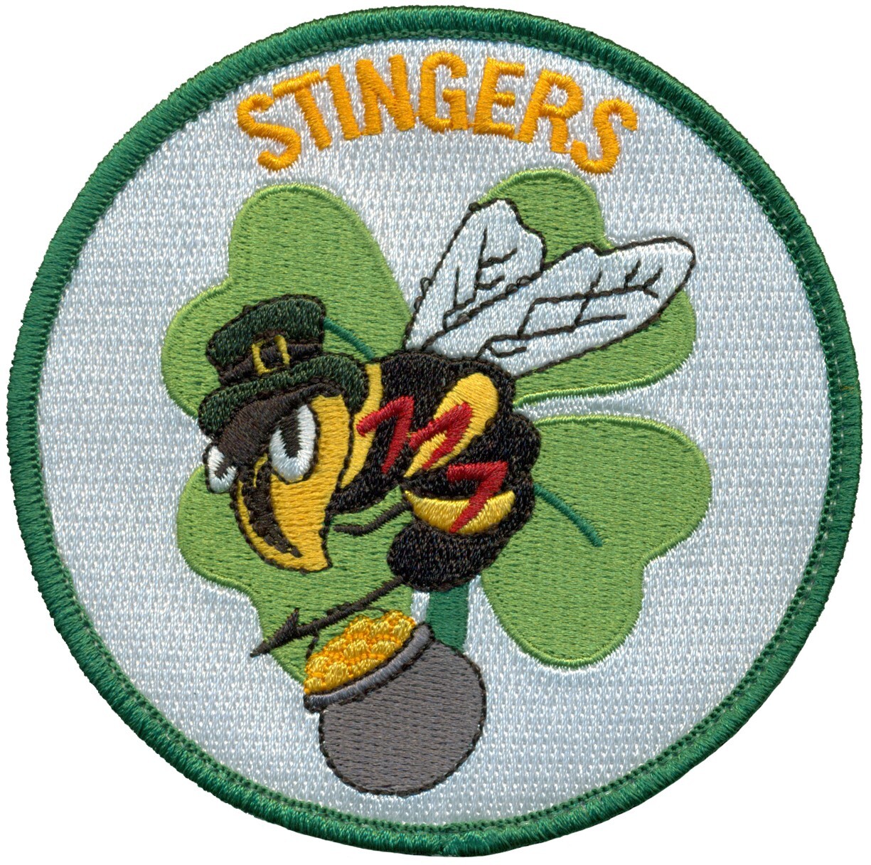 US NAVY STRIKE FIGHTER SQUADRON 113 (VFA-113) ST. PATRICK'S DAY PATCH