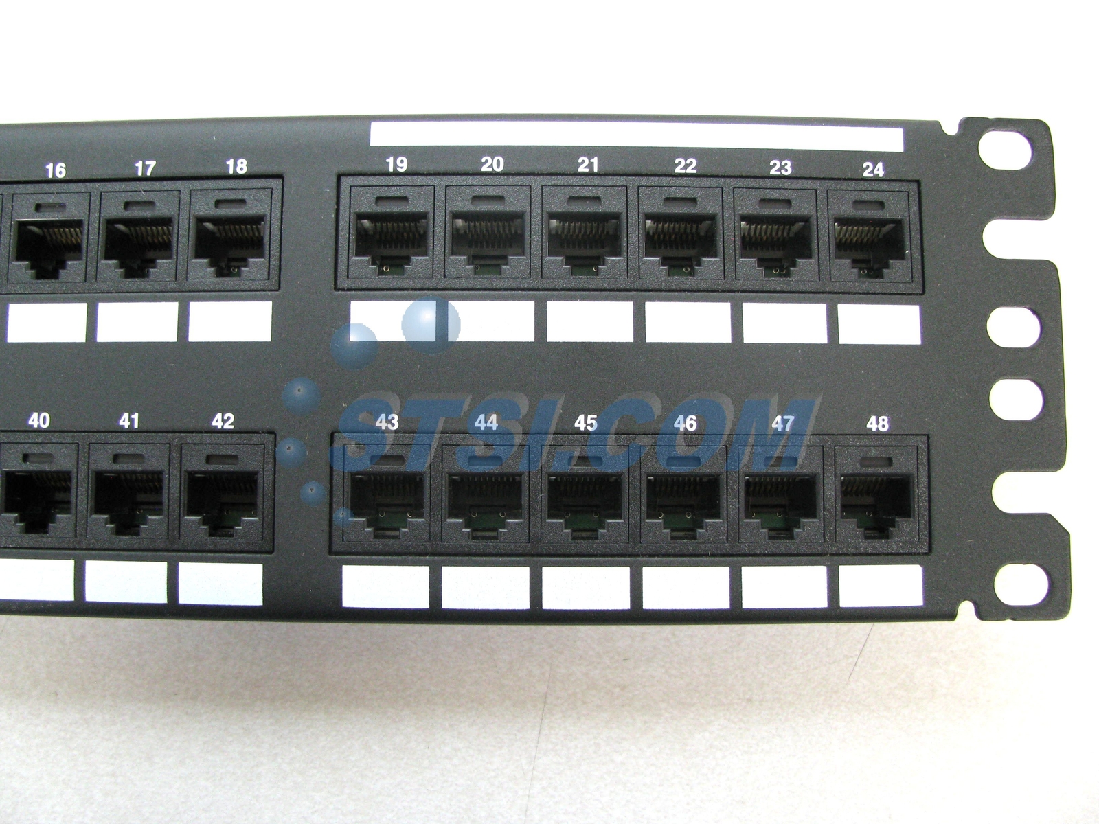 Panduit NK5EPPG48Y NetKey 48-Port Cat5e Punchdown Patch Panel ~STSI