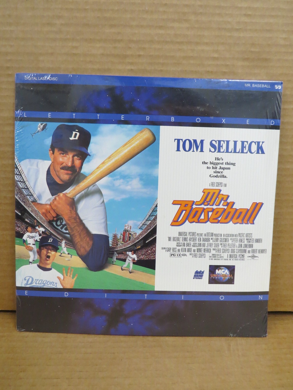 Mr. Baseball (Laserdisc, 1992) Tom Selleck, Ken Takakura NEW SEALED