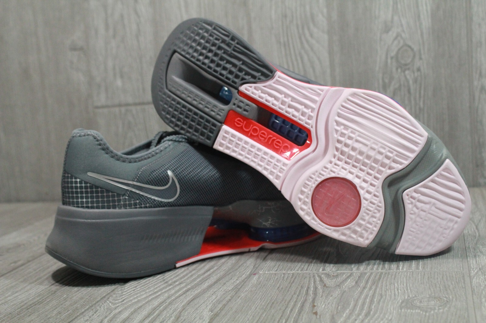 Nike Air Zoom SuperRep 3 Metallic Grey Mens Gym Shoes 9.5 - 12.5 DC9115 004