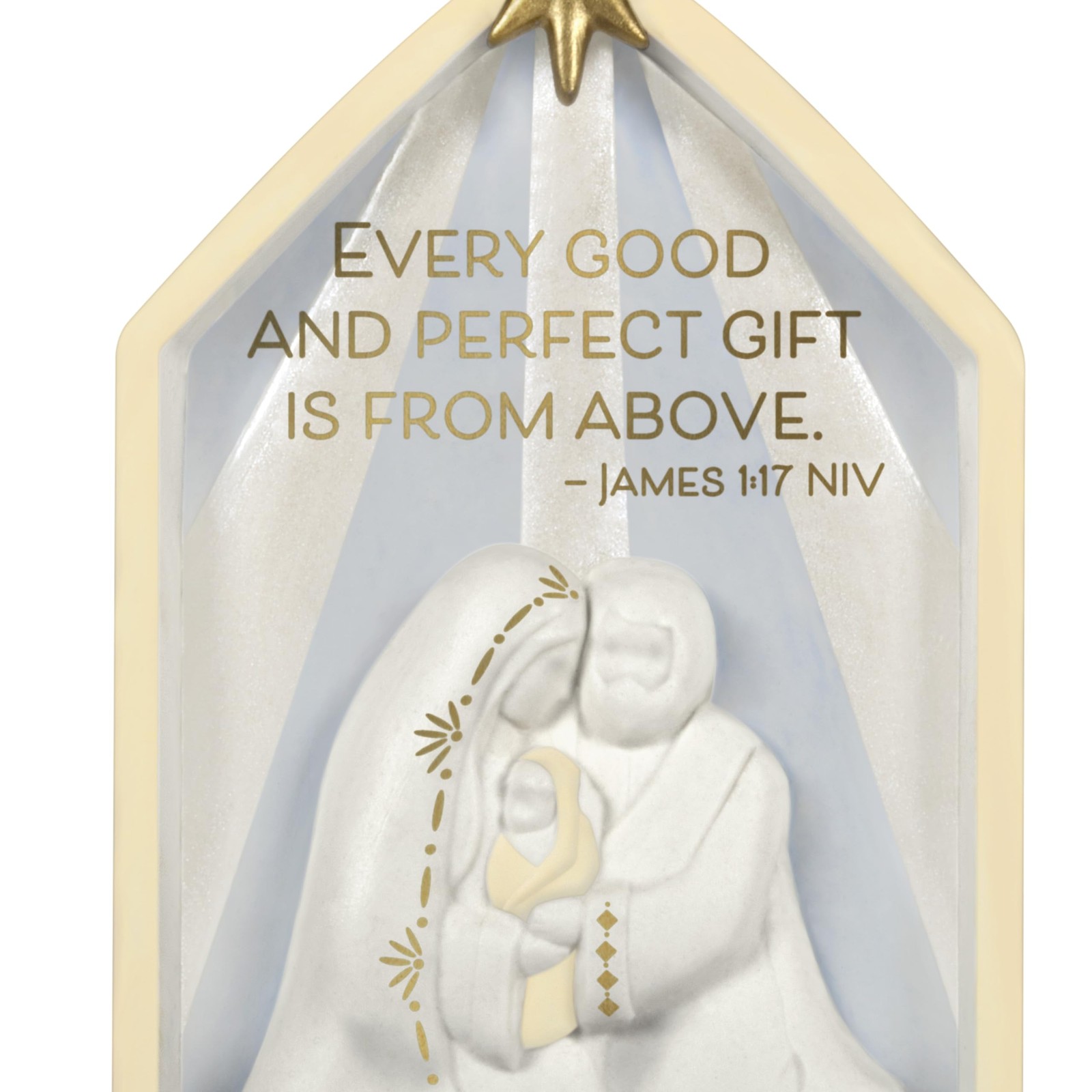 Hallmark Keepsake Christmas Ornament 2025, Gift from Above Nativity, Porcelain,