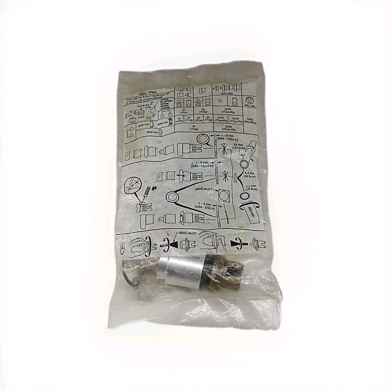 Allen-Bradley 800EM-KM23 Ser. A Key Maintained Selector Switch