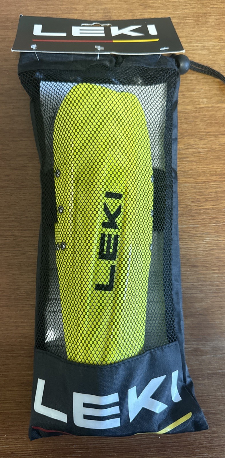 Leki Ski Racing Forearm Wrist Guard  Protector Pair Yellow Unisex NEW