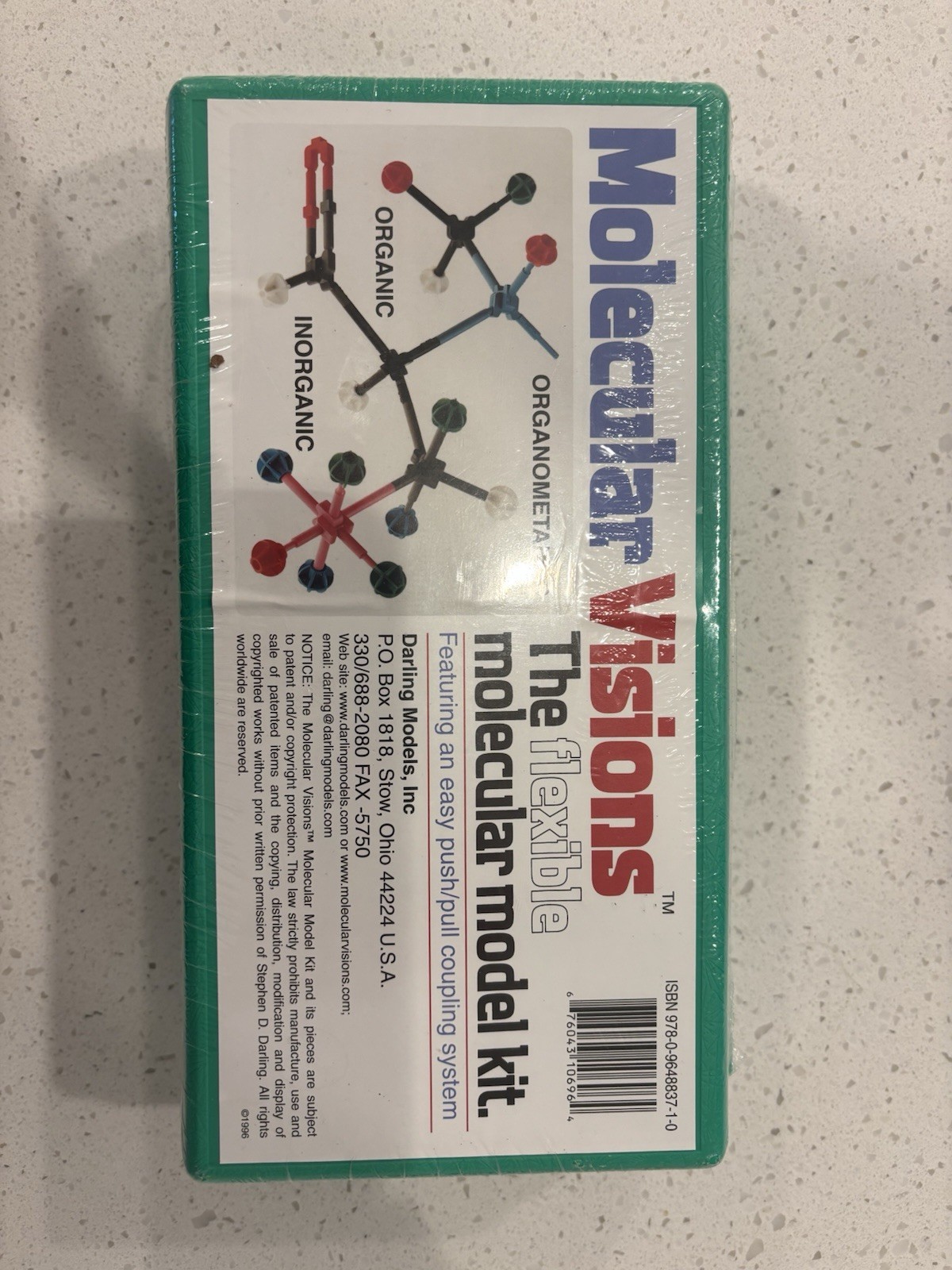 Darling Models Inc Molecular Visions Flexible Molecular Model Kit