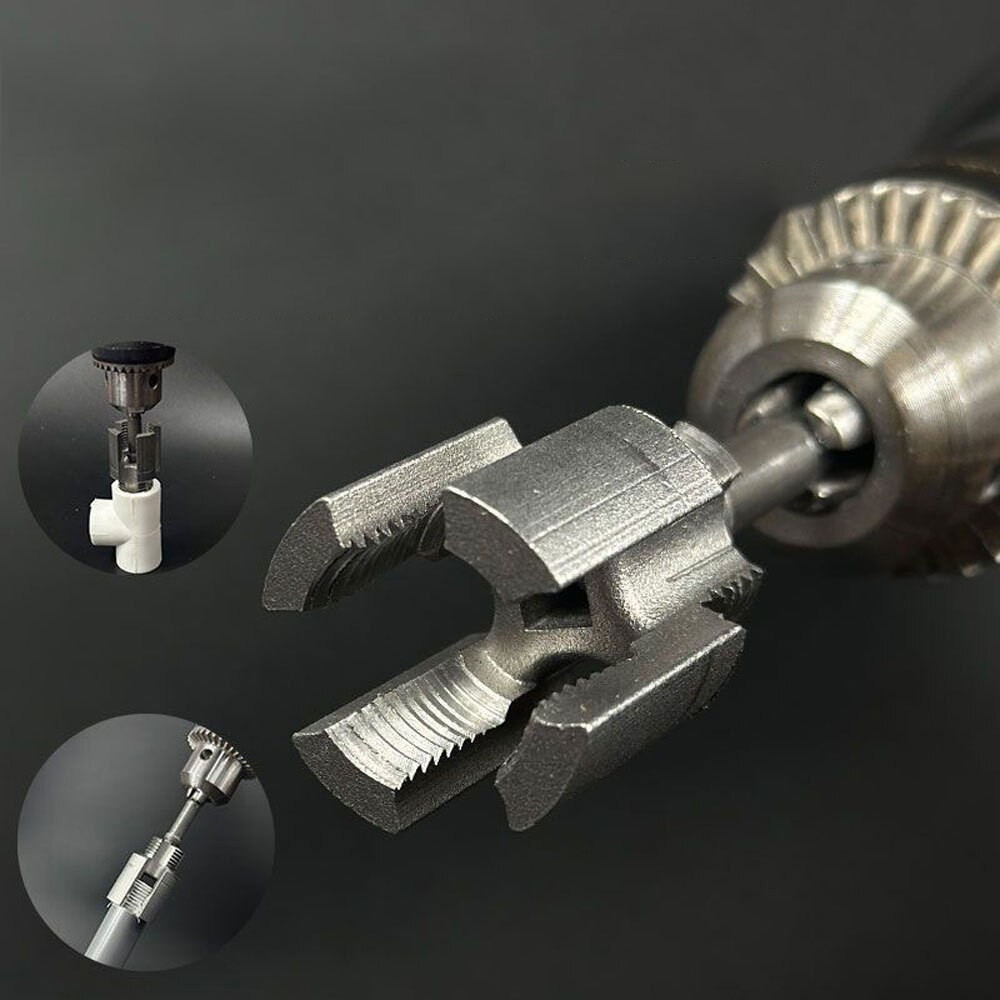 Integrated Internal & External Pipe Threading-Tool, PVC Pipe Threader Kit US!