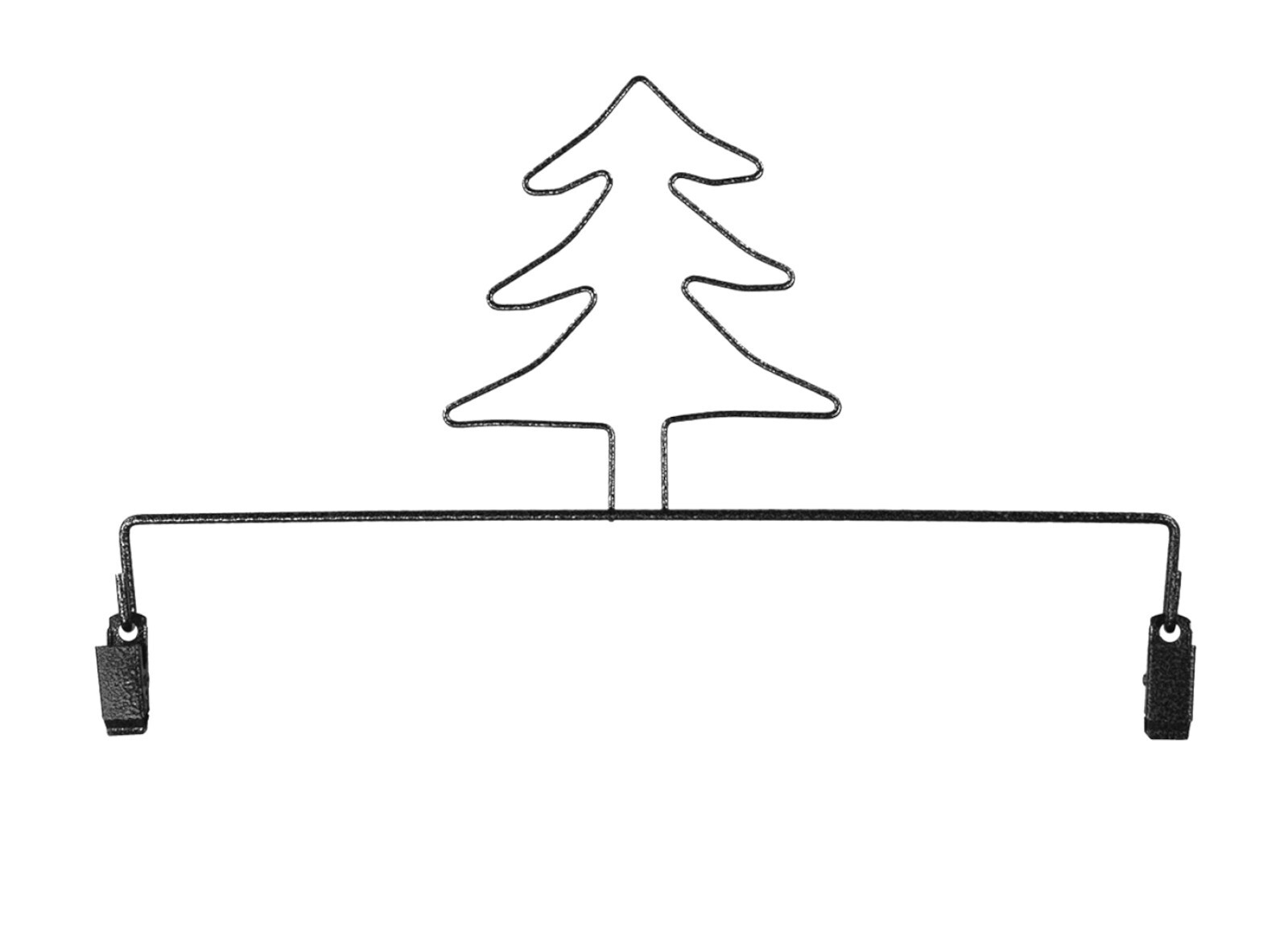 Classic Motifs 6 Inch Tree Craft Hanger With Holding Clips