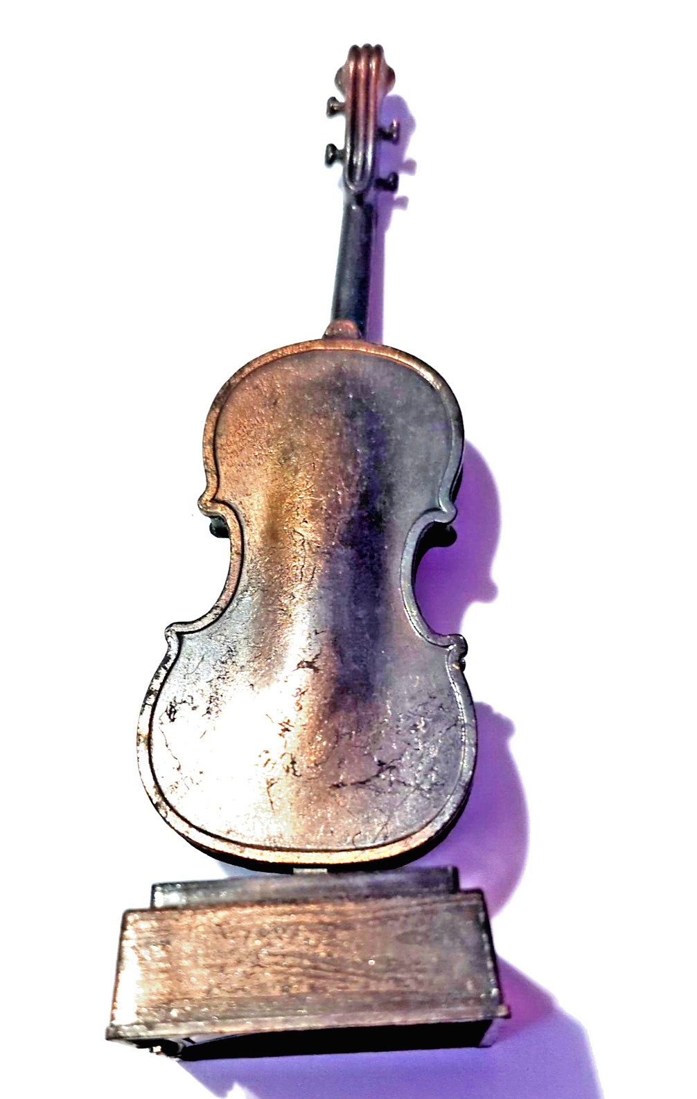 Vintage Cello Pencil Sharpener Die Cast Metal