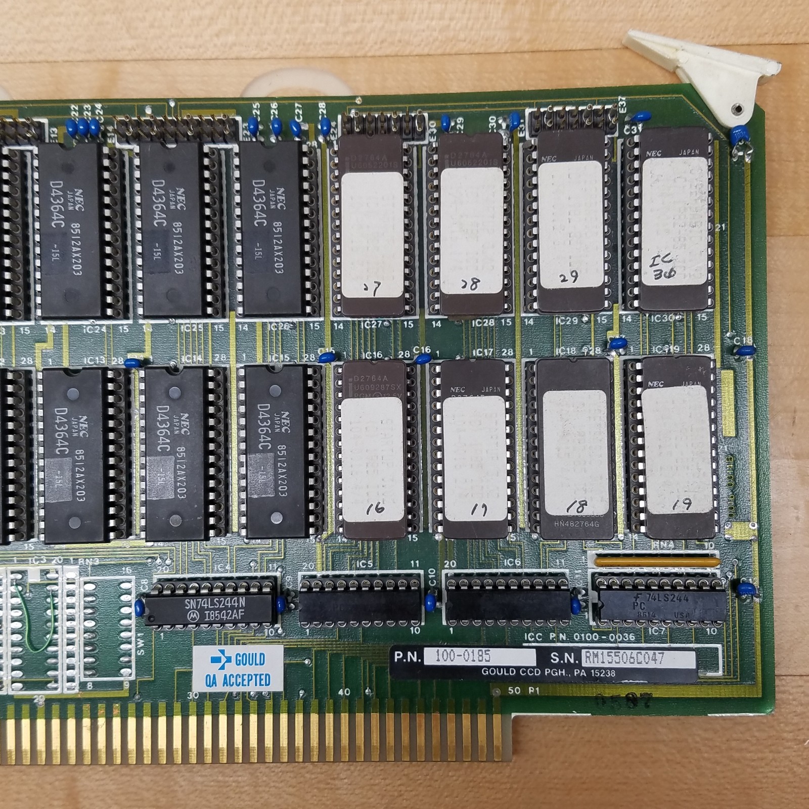 GOULD 100-0185 Circuit Board - USED