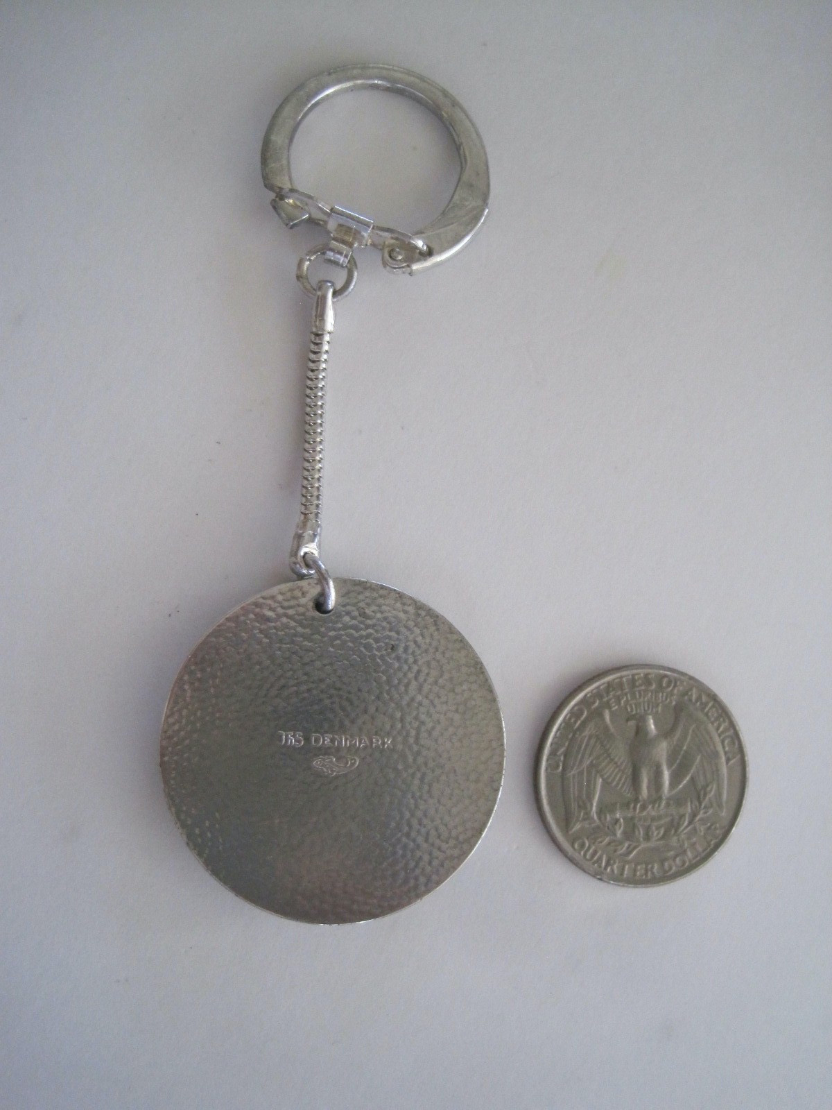 JHS Denmark Keychain People Barrel Fiddle