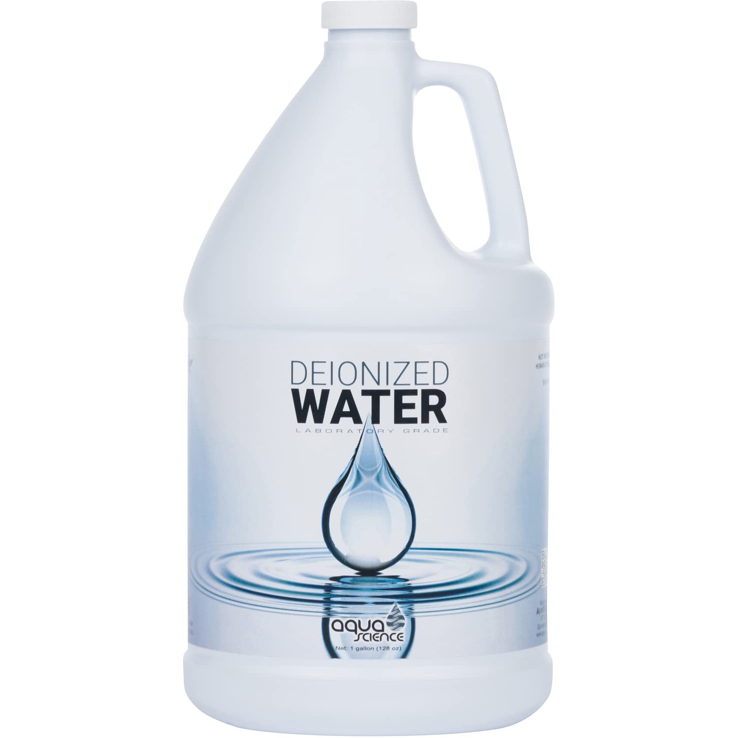 Deionized Water - Demineralized Solution - Certified Laboratory DI Water - St...