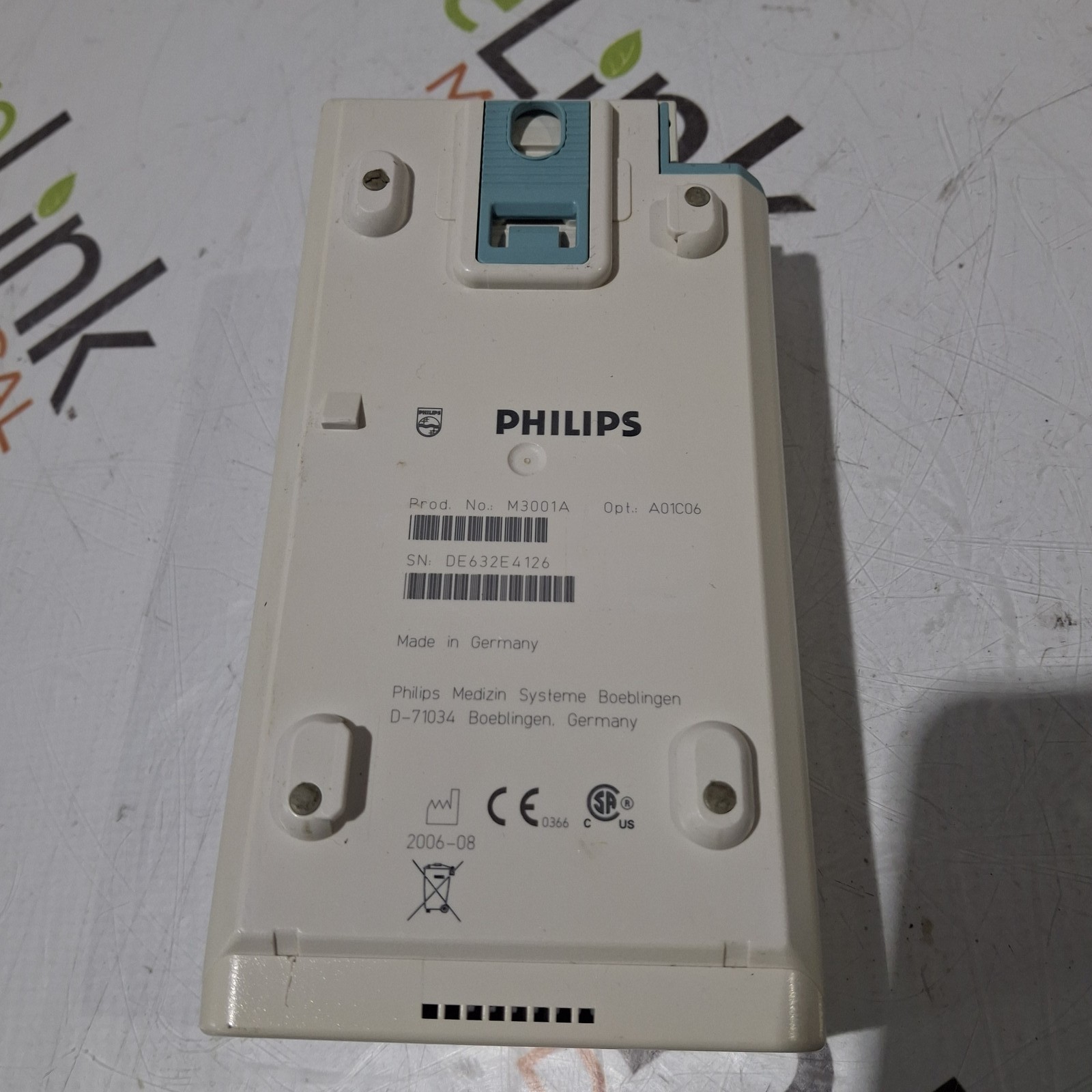 Philips M3001A-A01C06 Fast SpO2, NIBP, ECG, Temp, IBP MMS Module