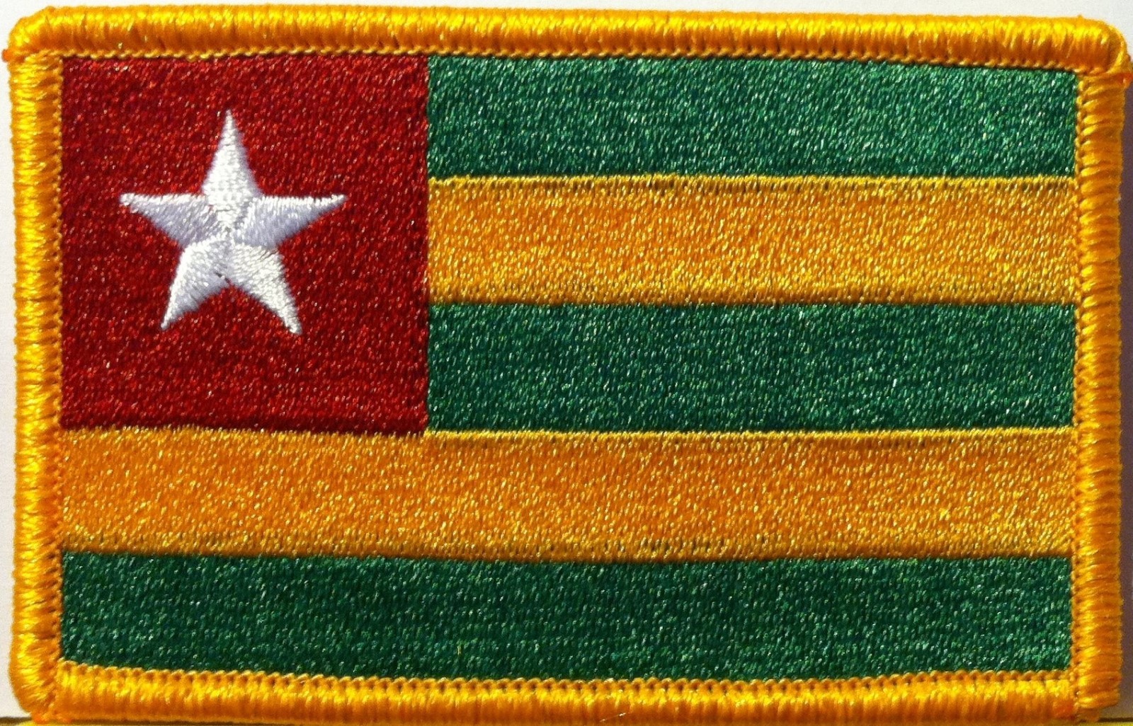 TOGO Flag Patch With Hook & Loop Fastener Shoulder Emblem #9