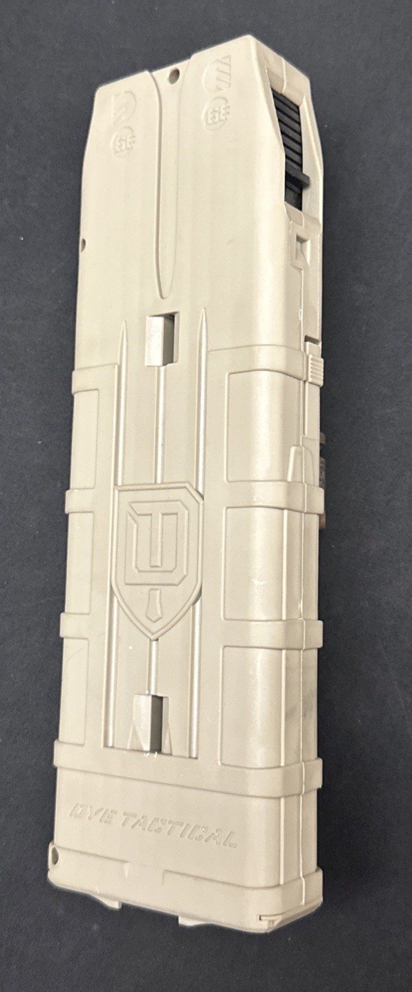 Dye DAM MagFed Paintball Marker 20 Round 20rd Magazine mag Tan Brown Dark Earth