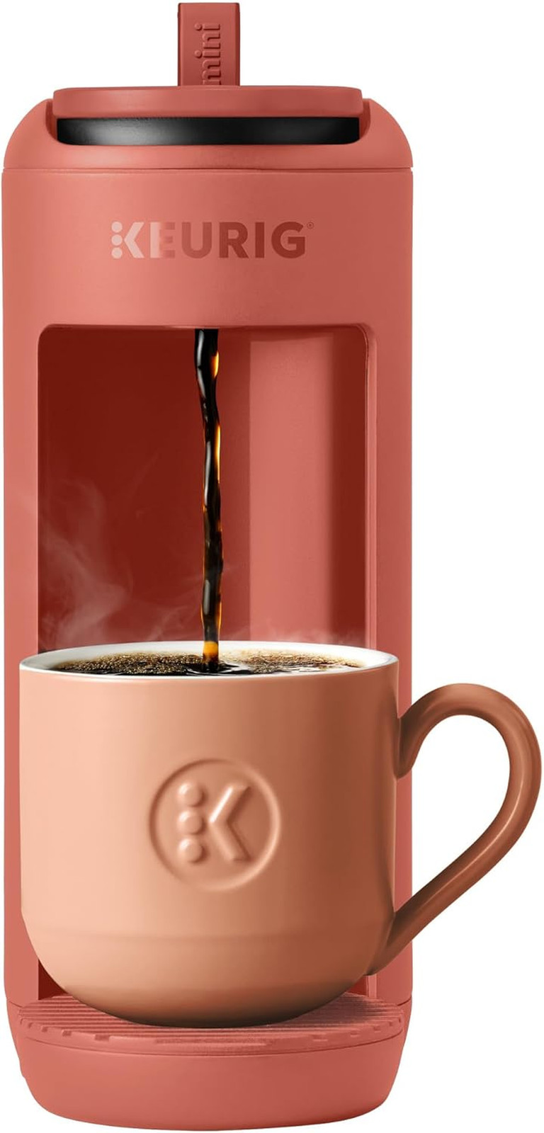 K-Mini Mate Single Serve K-Cup Pod Coffee Maker, Brews up to 12 Oz Cup, Compact
