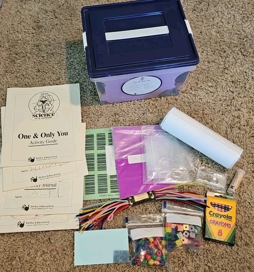 Science In A Nutshell ONE AND ONLY YOU Homeschool Learning Kit Delta Education