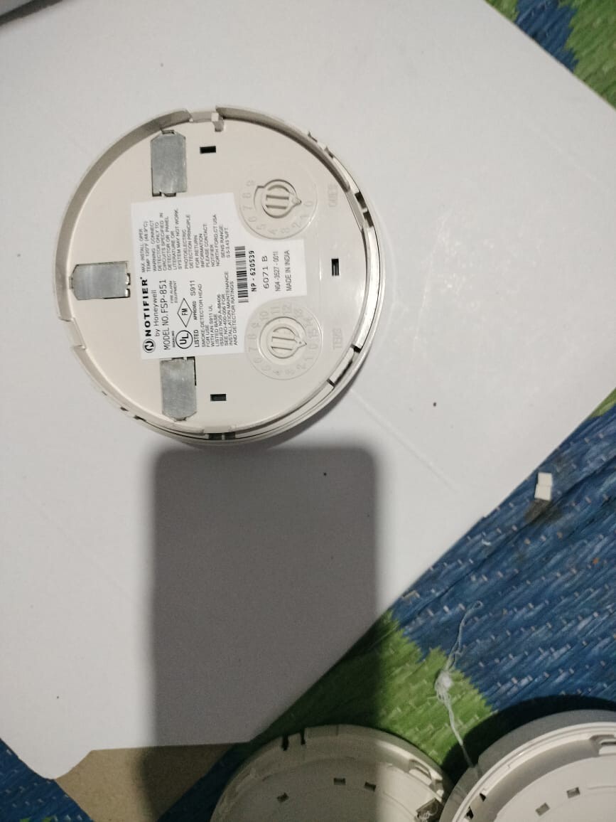 NEW Set of 2 Honeywell Notifier FSP 851 Smoke Detector Fire Safety FREE