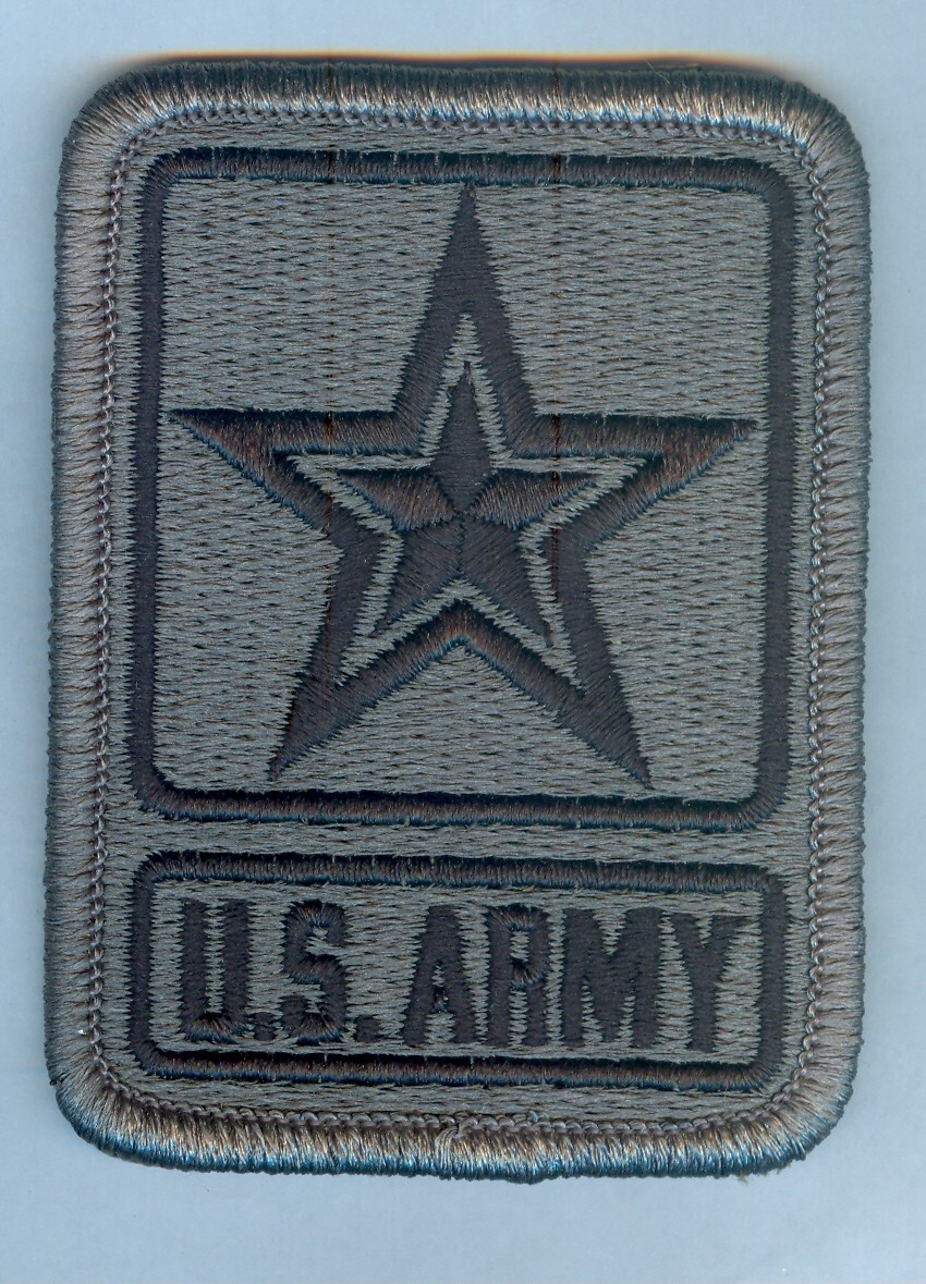 US ARMY "STAR LOGO" SHOULDER PATCH  ... ACU VARIATION (MINT)