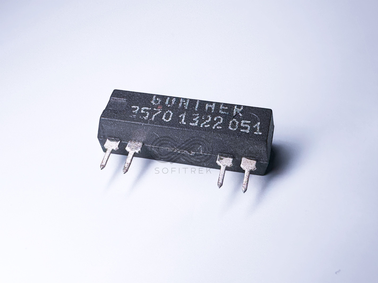 3570 1322 051 GUNTHER SIL Reed Relay 5VDC 0.5A SPST-NO 4-Pin