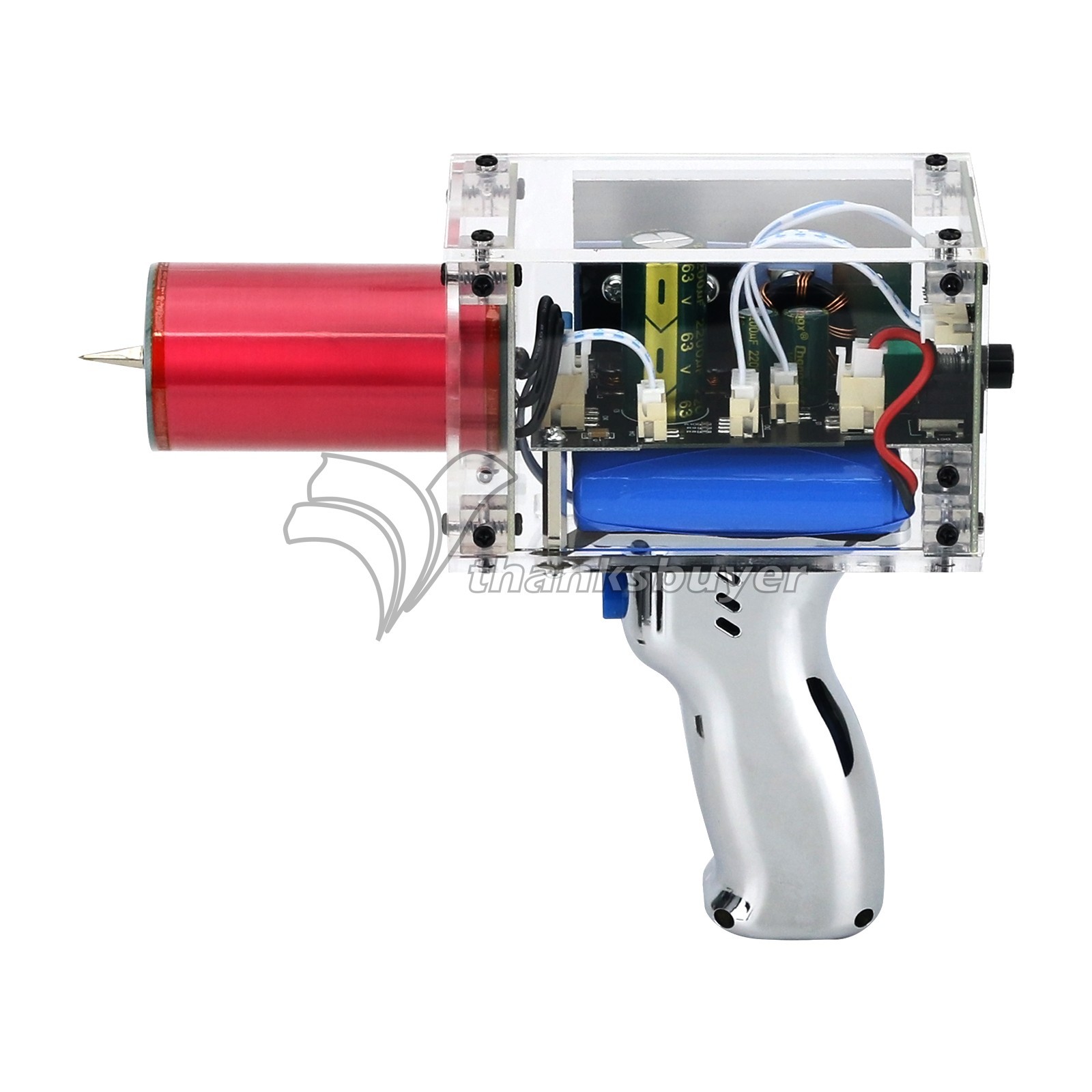 Enhanced Version Tesla Coil Gun Magnetic Energy Generator 3rd Generation Plus