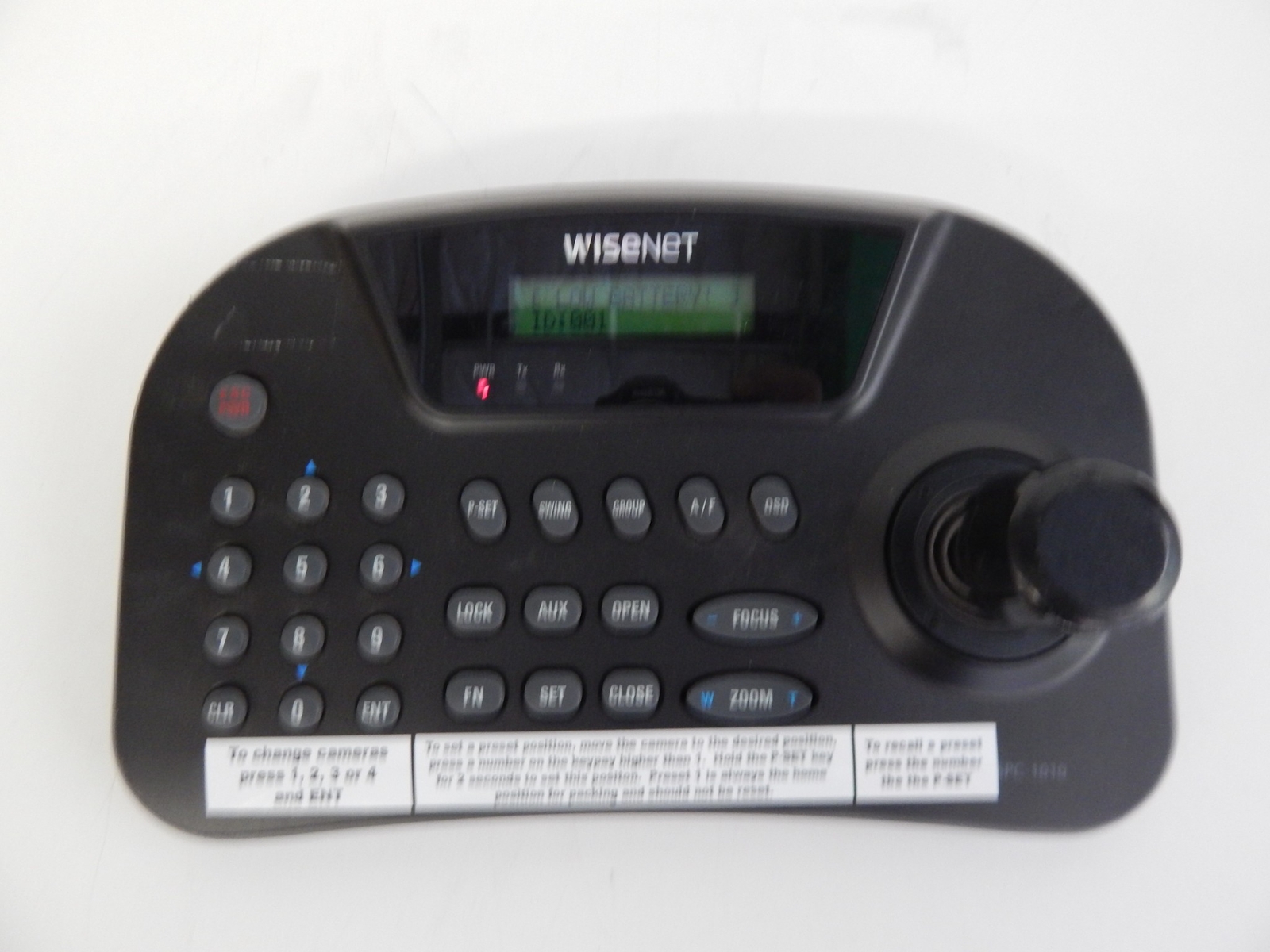 ^^Wisenet / Samsung SPC-1010 CCTV PTZ Controller Joystick Control - (KWJ26)