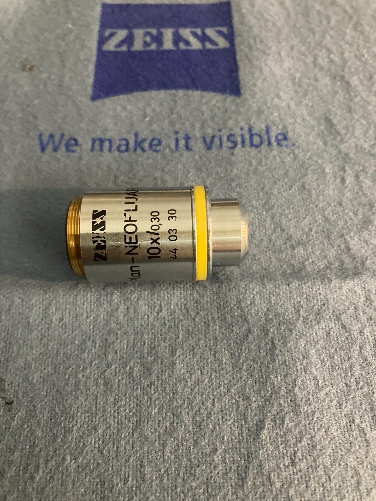 Zeiss Plan-NEOFLUAR 10x/0,30 Infinity/0,17 Microscope Objective  #44 03 30